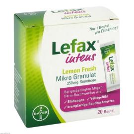 Lefax intens Lemon Fresh Mikro Granul.250 mg Sim.