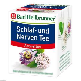 Bad Heilbrunner Schlaf- und Nerven Tee Filterbeut.