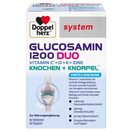 Doppelherz Glucosamin 1200 Duo system Kombipackung